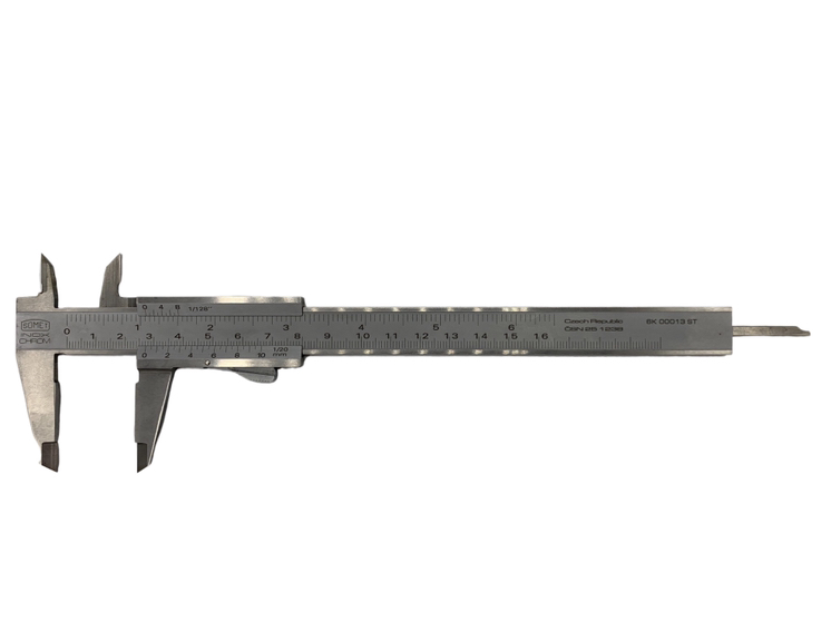 CALIBRADOR MECANICO 6"-150 MM X 0.05 INOX CHROM SOMET - Imagen 4