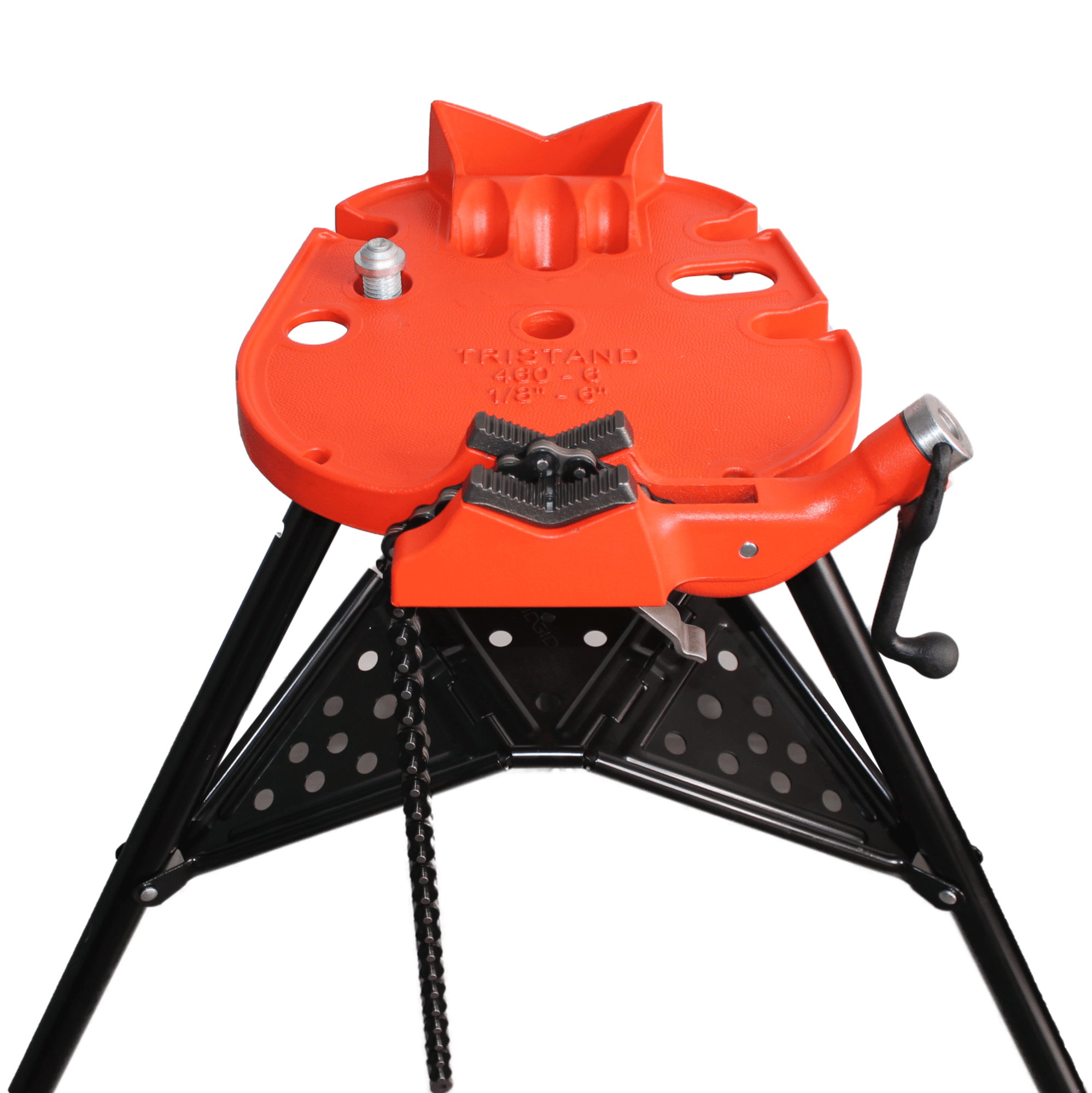 PRENSA DE CADENA TRÍPODE PARA TUBO 1/8"-6" C&Z